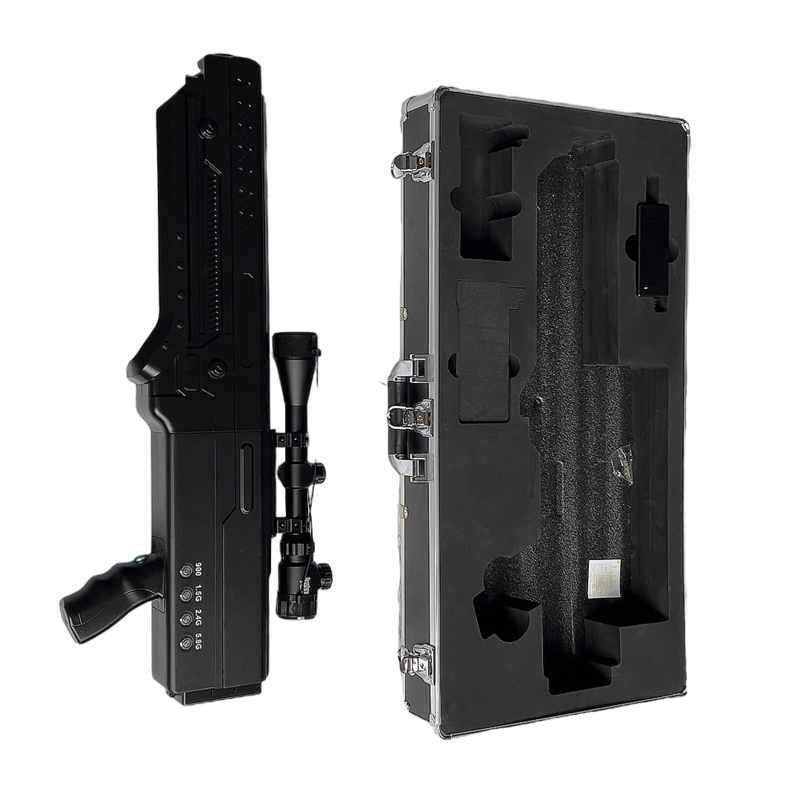  乌尔禾手持便携式枪型低空防御反制四通道A型