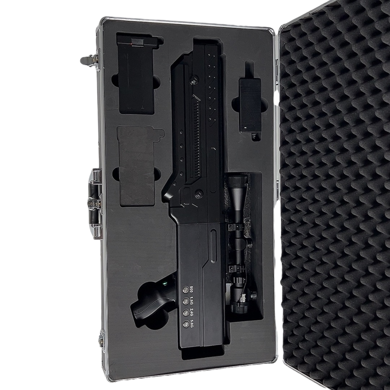  乌尔禾手持便携式枪型低空防御反制四通道B型