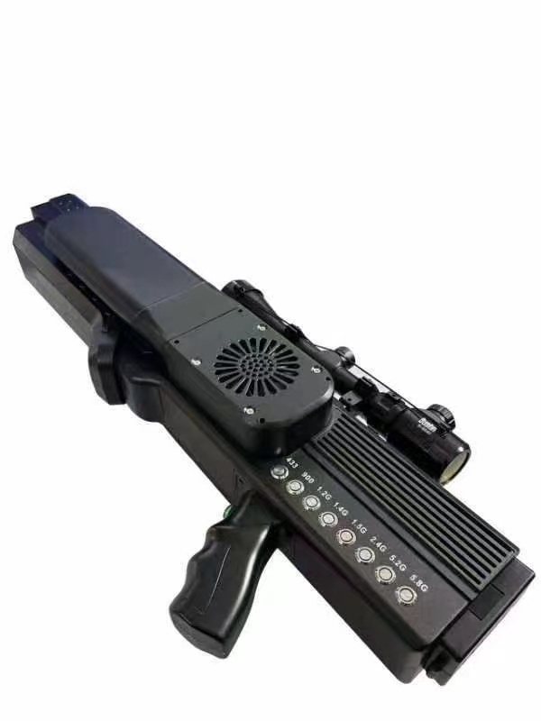  乌尔禾手持便携式枪型低空防御反制八通道